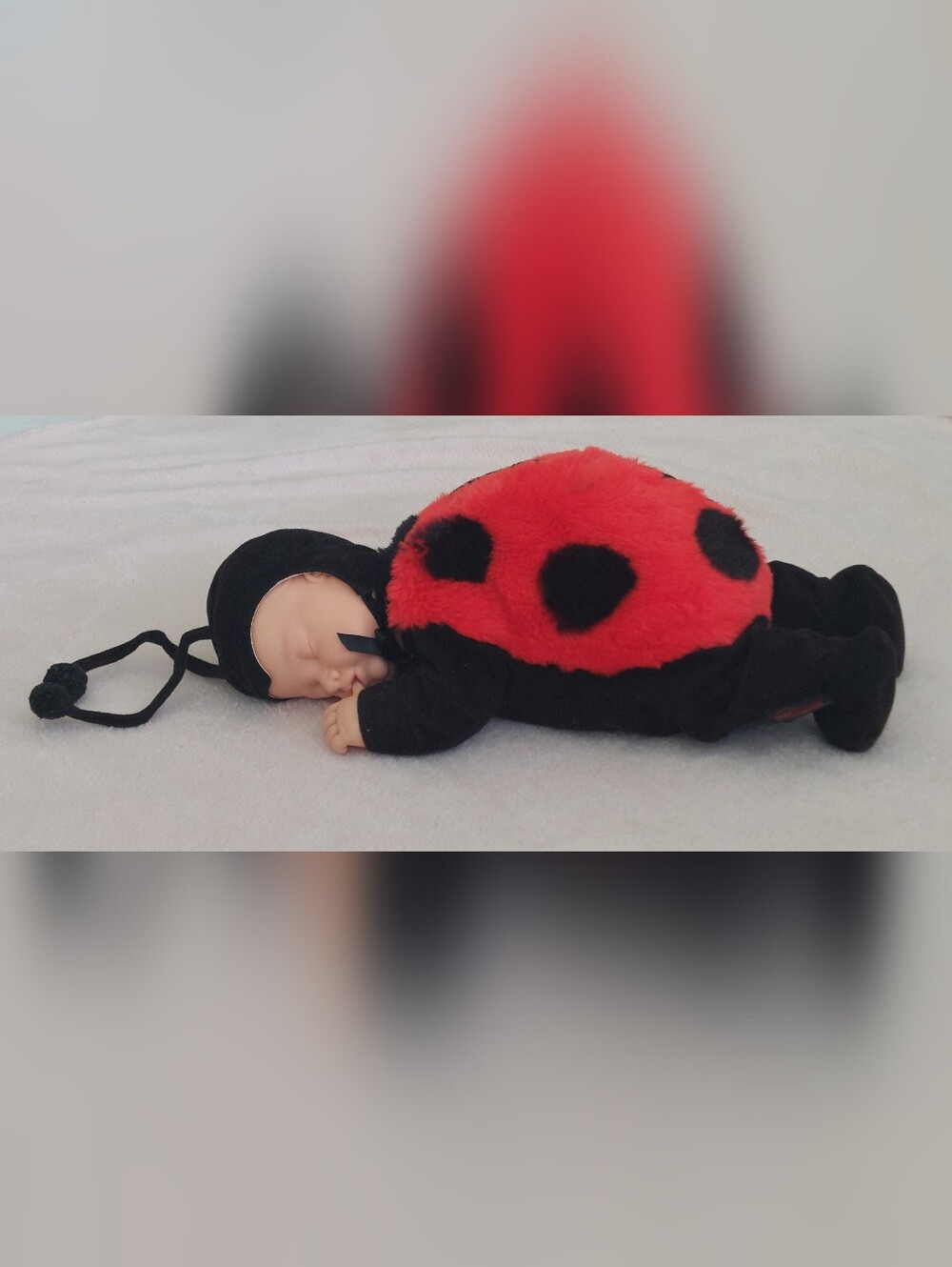 ANNE GEDDES Vintage LADYBUG Baby Doll NWOT